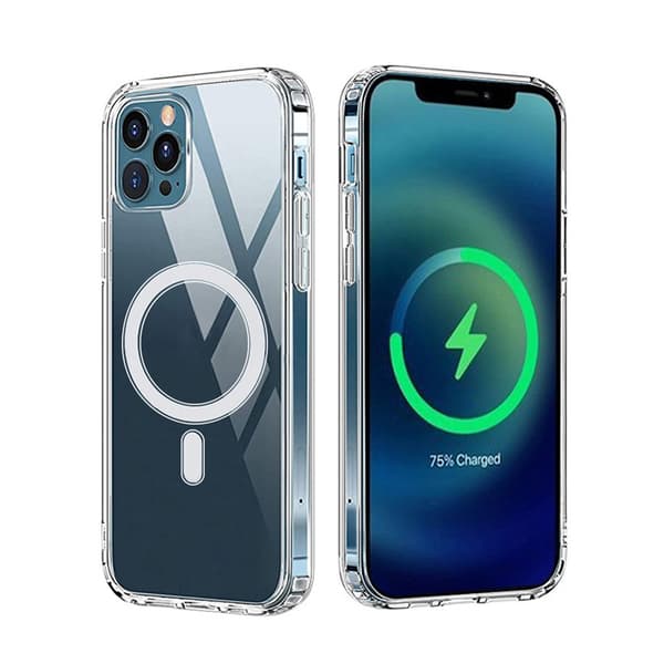 MagSafe-kotelo iPhone 17 Pro Maxille – läpinäkyvä