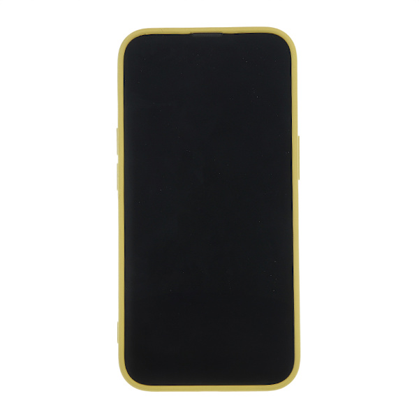 Etui med ringholder til iPhone 16 - Gul