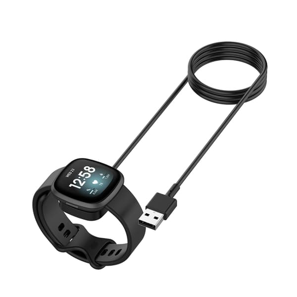 Laddningskabel till Fitbit Versa 4 - 30cm / Magnetisk klockladd