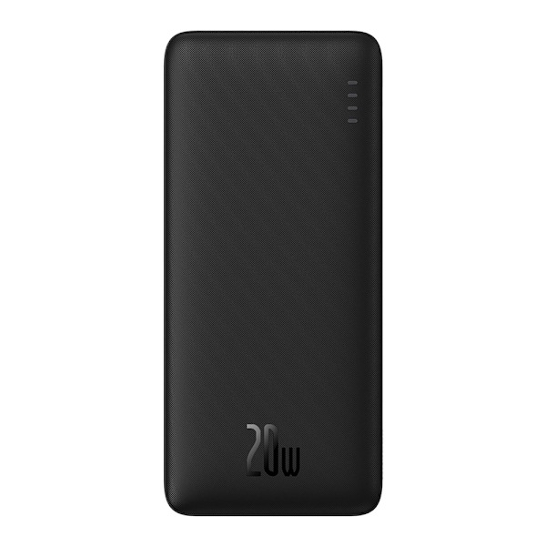 Baseus Airpow powerbank 20W 10000mAh med LED-indikator - Svart