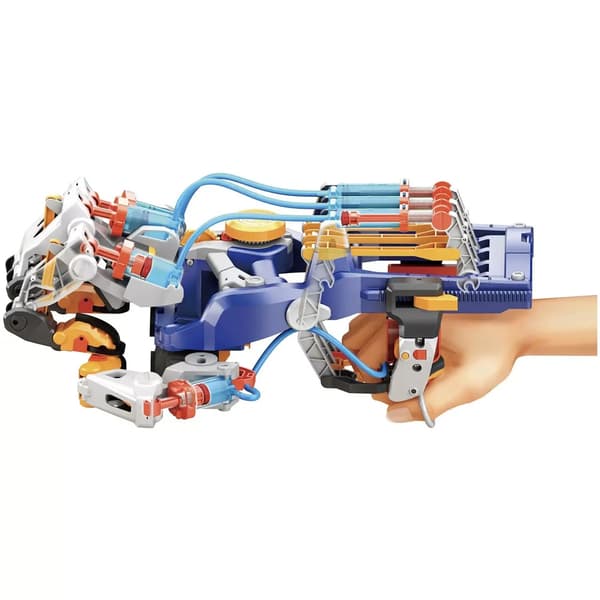 Hydraulisk cyborghånd - pædagogisk hydraulisk robotbyggesæt