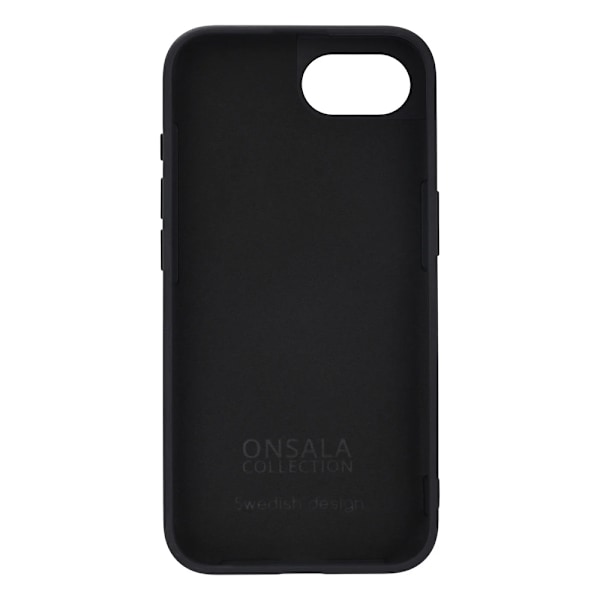 Onsala MagSeries silikoni Mobile Case for iPhone 16e - Svart
