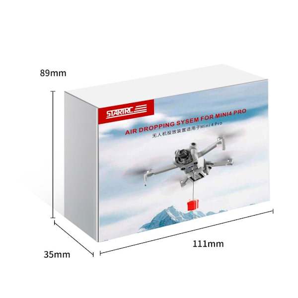 Airdrop-system til DJI Mini 4 Pro