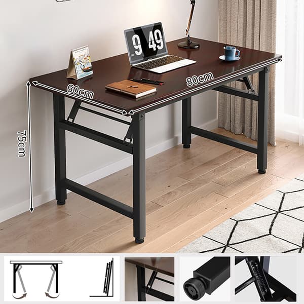Foldbart skrivebord 80x60cm / computerskrivebord / arbejdsbord