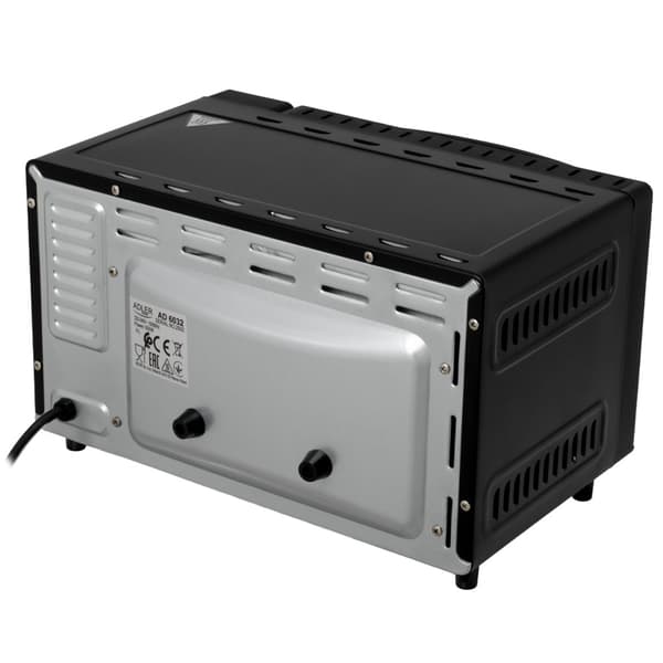 Bordsugn 9 liter 650 W - Svart