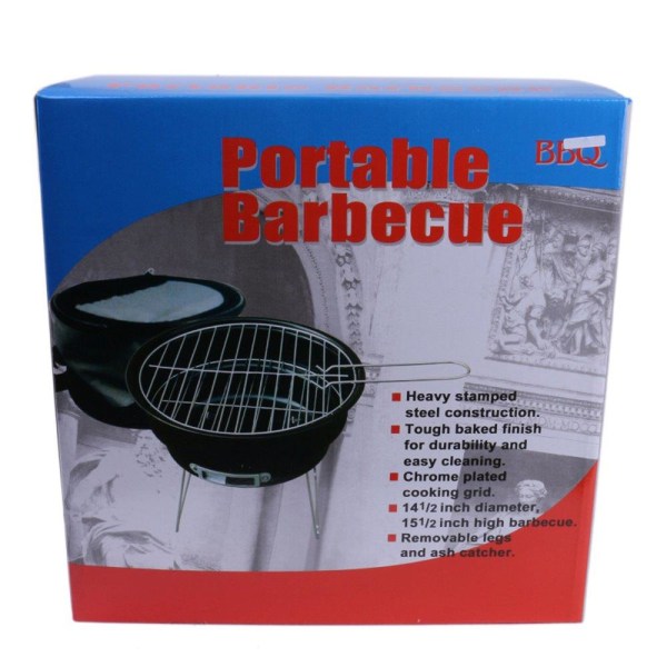 Liten & Kraftfull Portabel Grill – Perfekt för Picknick & Campi