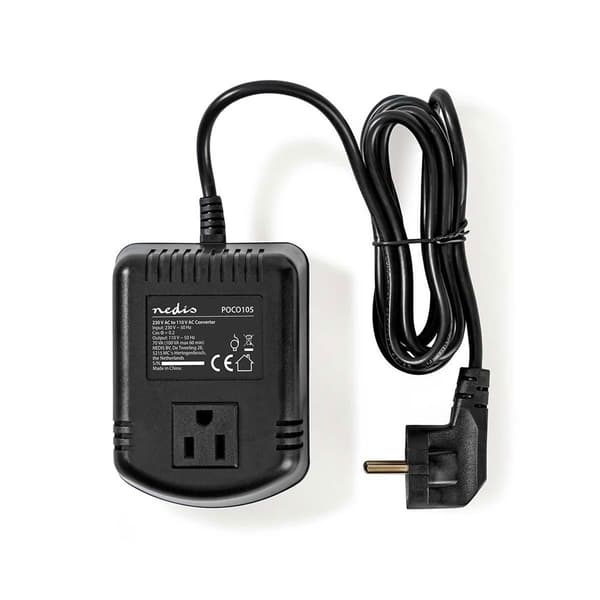 Spændingsomformer 230 V til 110 V 100 W / transformator / step