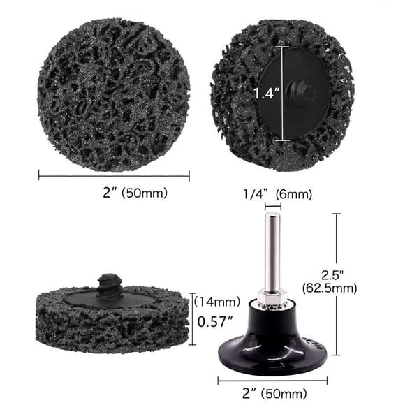 Hiomalaikat 33 kpl timanttipäällysteellä 50 mm