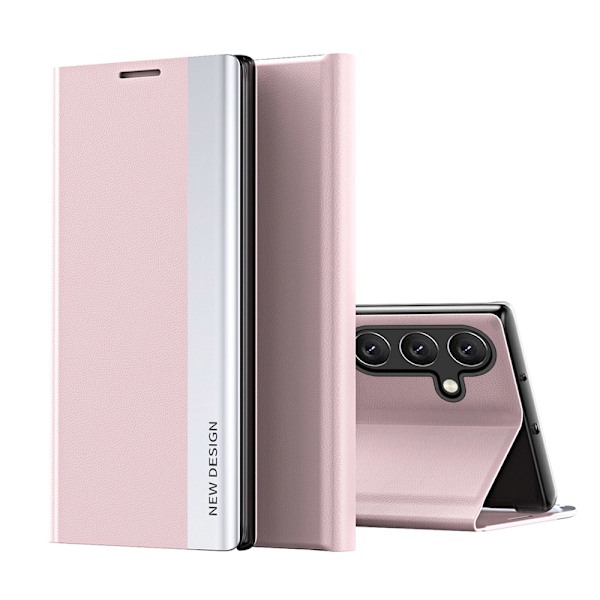 Sleep Case Pro Kotelo jalustalla Samsung Galaxy A56 - vaaleanpu
