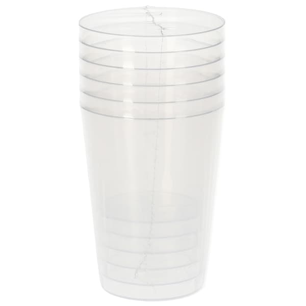 12-pack Dricksglas i plast 280ml - Transparent / Plastglas / Åt