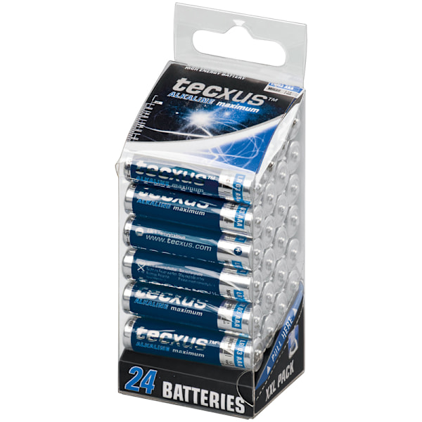 AAA-batterier Multipack - 24 stk. til enheder med højt strømfor
