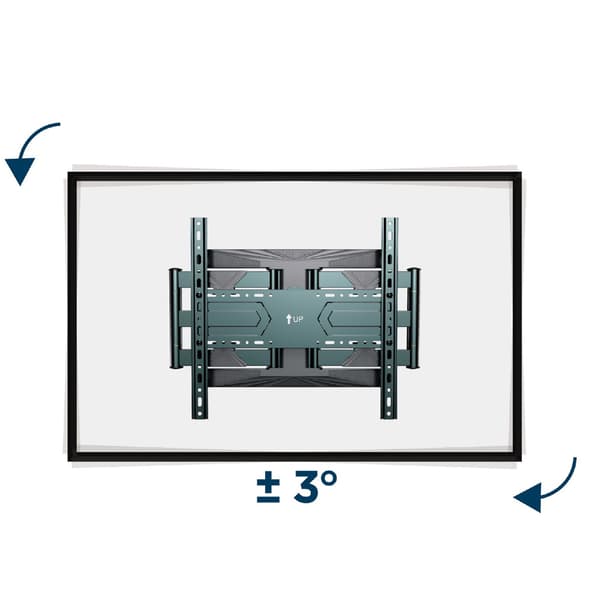 Full Motion Wall Bracket 40-80" max 50kg