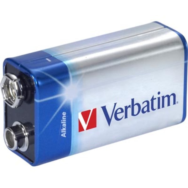 Verbatim 9V alkalisk batteri 6LR61