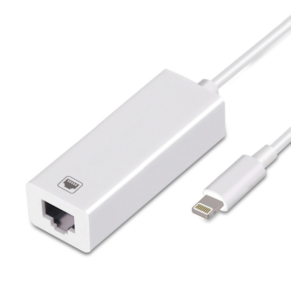 Lightning Ethernet-sovitin iPhone ja iPadille - iOS 14:lle ja a