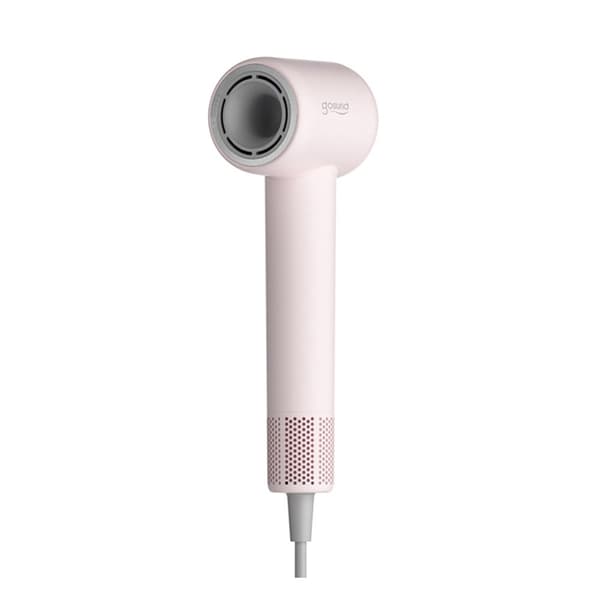 Hårtork med 1300 W effekt, jonisering och väggfäste - Rosa