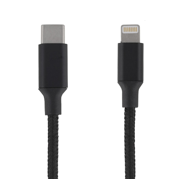 Epzi USB-kabel USB-C til Lightning 1m - Svart