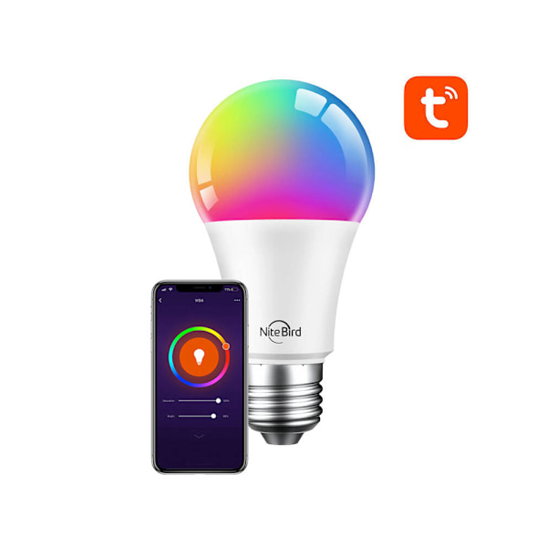 Gosund smart LED-lampa RGB E27 med 16 miljoner färger och appst