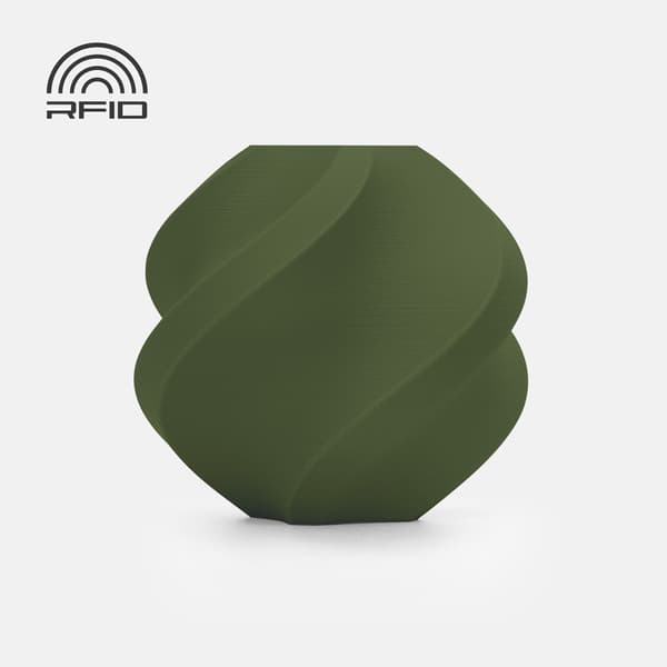Bambu Lab PLA Matte-filament 1,75 mm / 1 kg refill Dark Green /