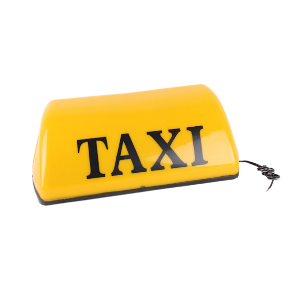 Magnetisk TAXI skylt med belysning