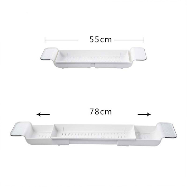 Justerbar bakke til badekarret 55-78cm