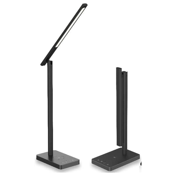 XQISIT Work from Home Kit - LED-valaisin langattomalla lataukse