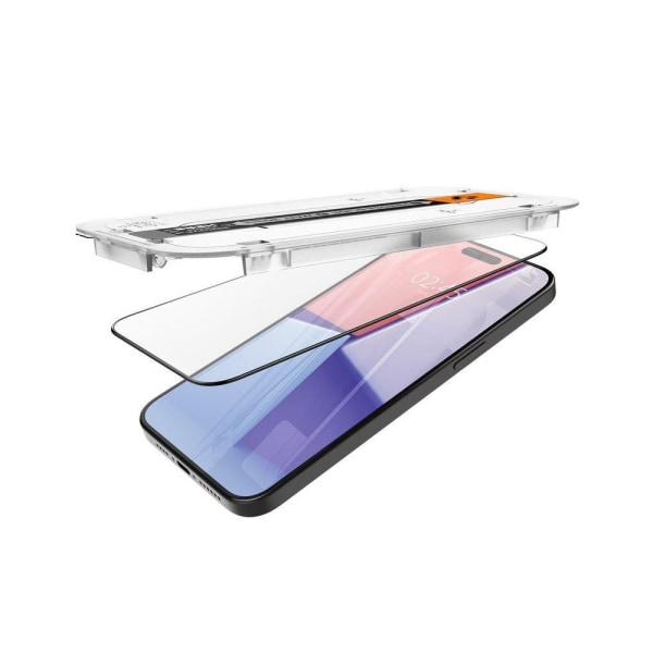 Spigen Glas.TR EZ Fit Karkaistu Näytönsuoja iPhone 15 Pro 2-pak