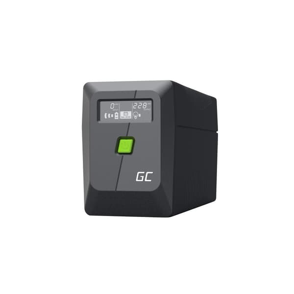 Greencell 650VA 360W UPS LCD-näytöllä / keskeytymätön virtalähd