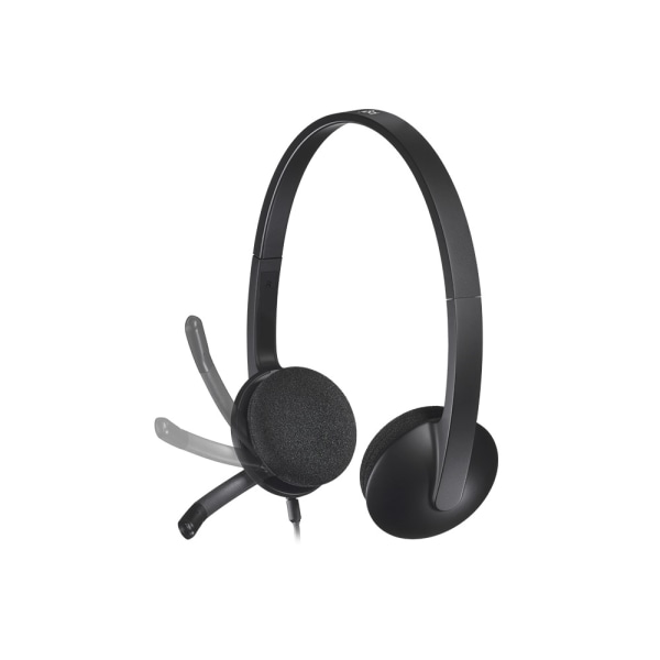 Logitech H340 USB-headset med støjreducerende mikrofon