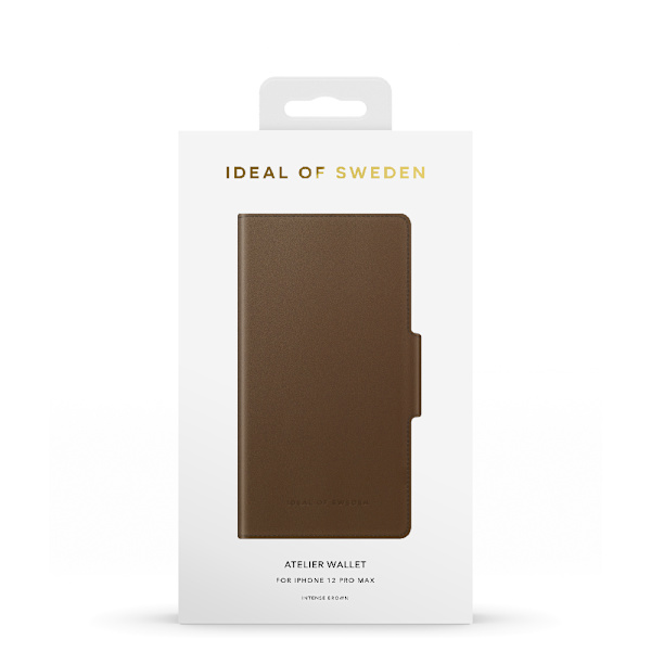 IDEAL OF SWEDEN Pung-cover Intense Brown til iPhone 12 Pro Max
