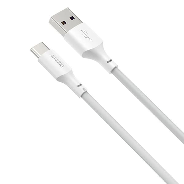 Baseus USB til USB-C-kabel 40W 1,5 m 2-pak - Hvid