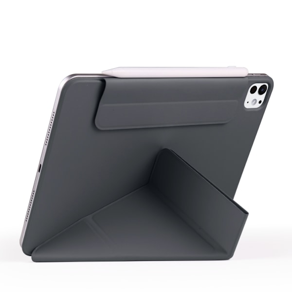 Keinonahkakotelo jalustalla ja magneeteilla iPad Pro 13 2024 -
