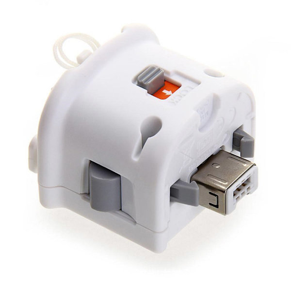 Motion Plus kompatibel med Nintendo Wii - Vit