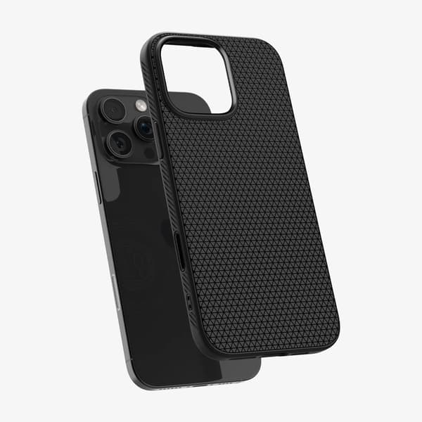 Spigen Liquid Air T Mag Fit Backshell til iPhone 16 Pro - Svart
