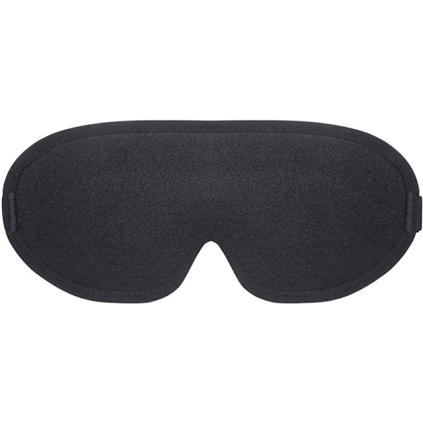 3D-sovemaske med hukommelsesskum - sort
