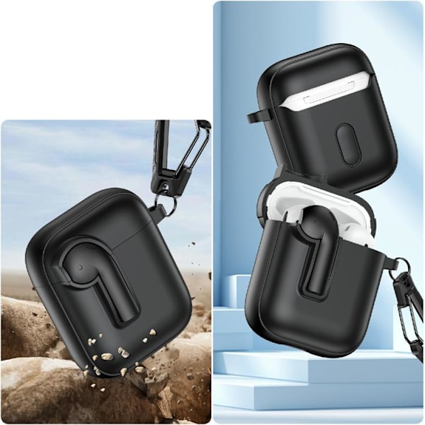 Cover til AirPods 2 - Sort
