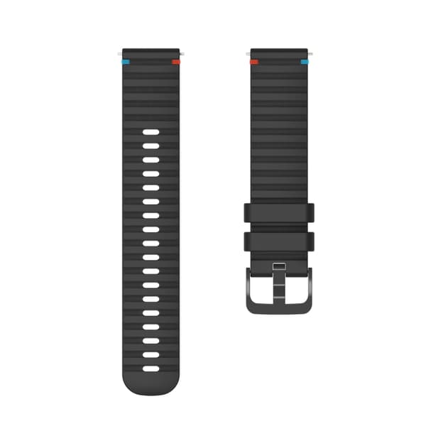 Silikoniranneke Samsung Galaxy Gear S3 Frontier - musta