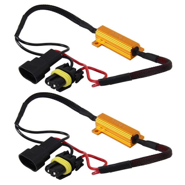 Canbus Adapter H8 / H11 Decoder 2Pack - Fejlfinding, der annull