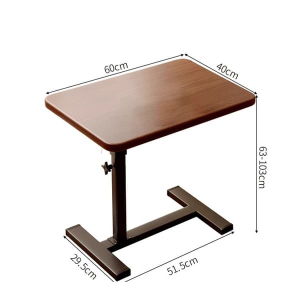 Skrivebord med justerbar højde 60×40 cm / sammenklappeligt comp