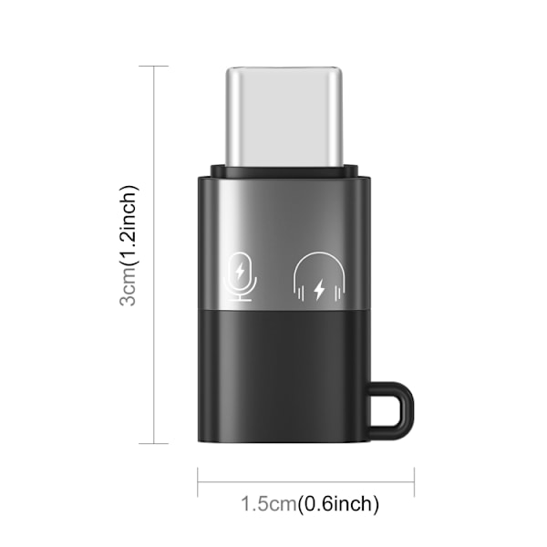 USB-Adapter USB-C till Lightning