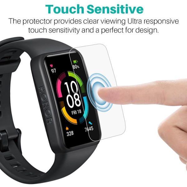 Skärmskydd med Hydrogel för Honor Band 6