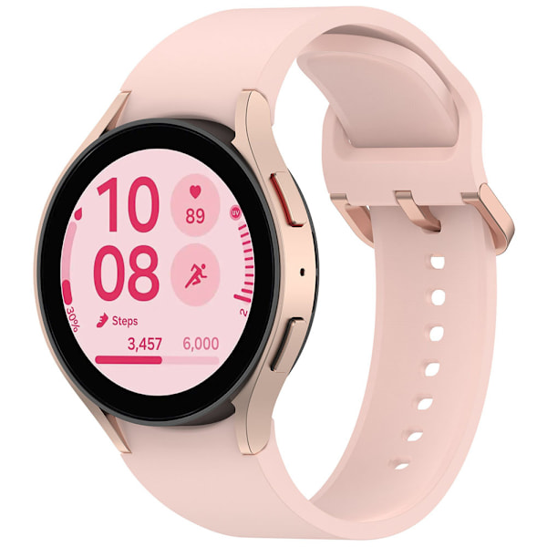 Silikoniranneke Samsung Galaxy Watch 6:lle - vaaleanpunainen