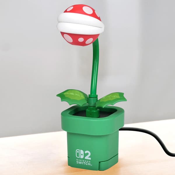 HORI Piranha Plant Camera Nintendo Switch 2 -web-kamera – Musta
