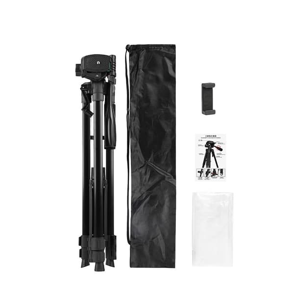 Kamerastativ och mobilstativ 140 cm / hopfällbart tripod / stat