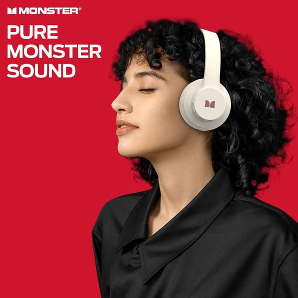 Monster Mission 100 Bluetooth-hovedtelefoner / over-ear-hovedte