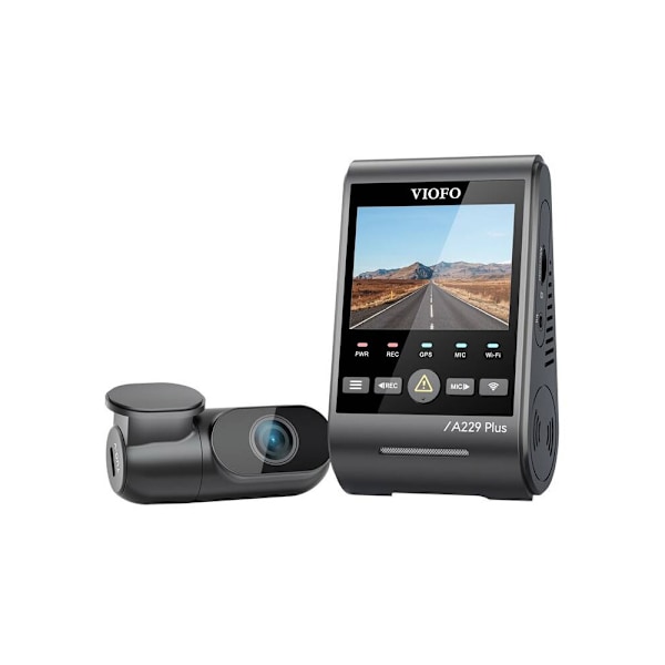 Viofo A229 Plus 2CH Dashcam 2K + 2K WiFi GPS:llä