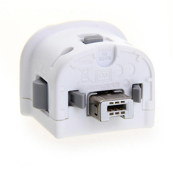 Motion Plus kompatibel med Nintendo Wii - Vit