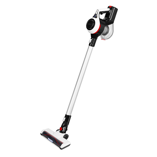 Emerio skaftdammsugare med turbo och LED-belysning Svart, Vit