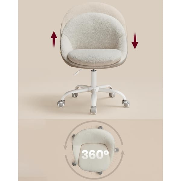 Kontorsstol med justerbar höjd – Beige