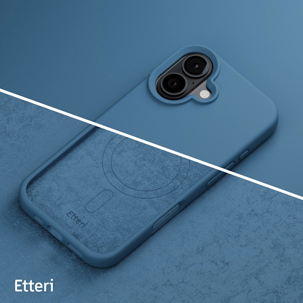Etteri Silikonikuori MagSafella 16 Plus -puhelimeen iPhone 16 P