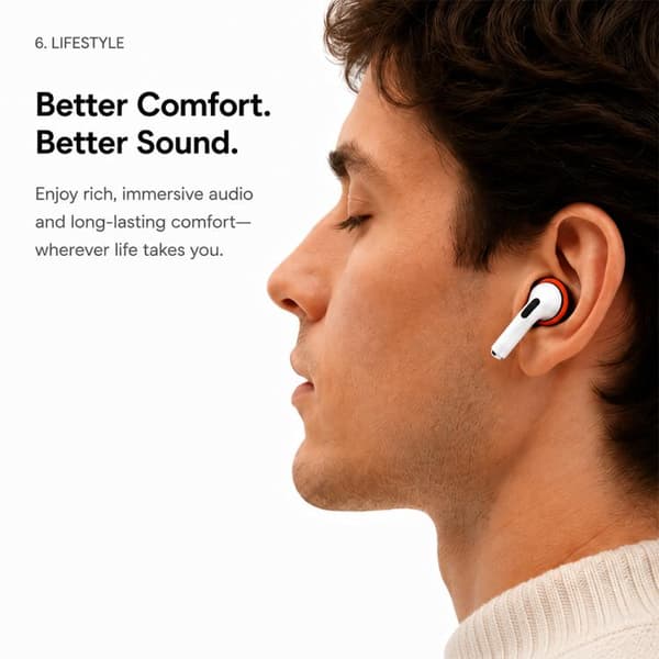 AirPods Pro 1/2 -mallille tarkoitetut vaahtomuoviset korvatulpa